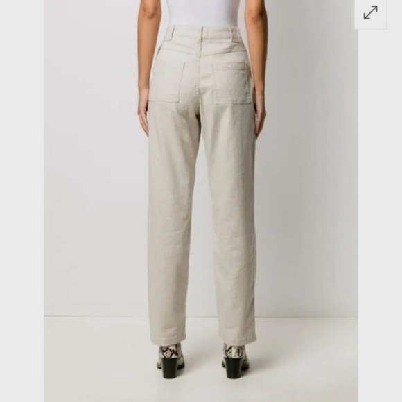 BA&SH Curi Straight Trousers  Neutral - Picture 3 of 15